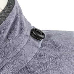 Happet pilkas, mikropluošto paltukas šuniui, 25 cm