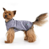Happet pilkas, mikropluošto paltukas šuniui, 35 cm