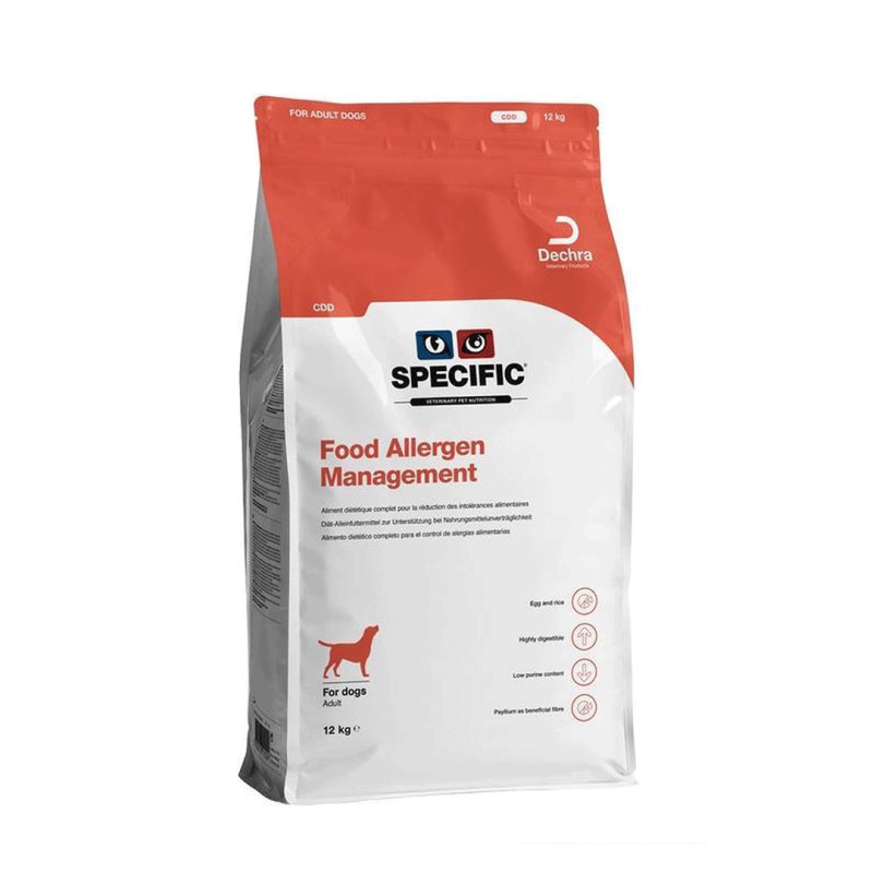 Specific CDD sausas maistas alergiškiems šunims, 12 kg