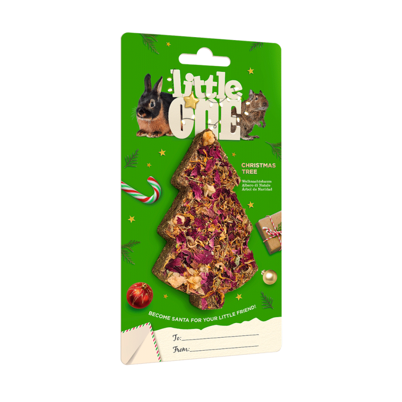 Little One Tree kalėdinis skanėstas graužikams, 65 g