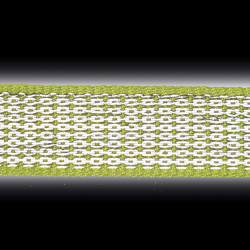 Nobby Full Reflect geltonas antkaklis šuniui, M–L, 35–55 cm