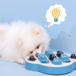 Nobleza mėlyna, interaktyvi puzlė žaislas šunims