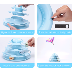 Nobleza interaktyvus žaislas katėms