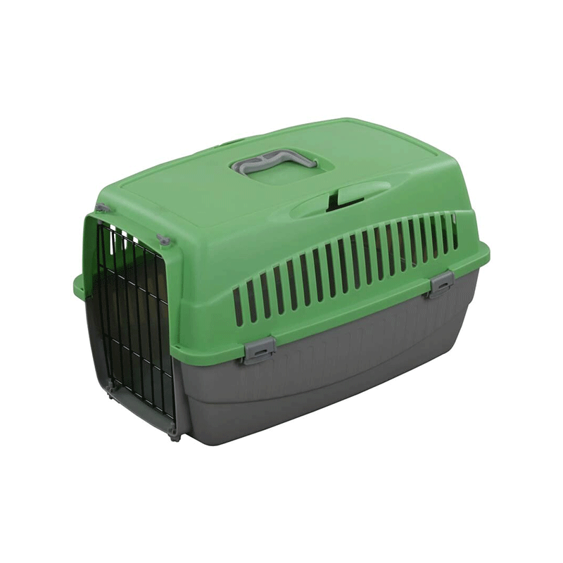 Happet Doggy Carrier žalias transportavimo boksas šunims ir katėms