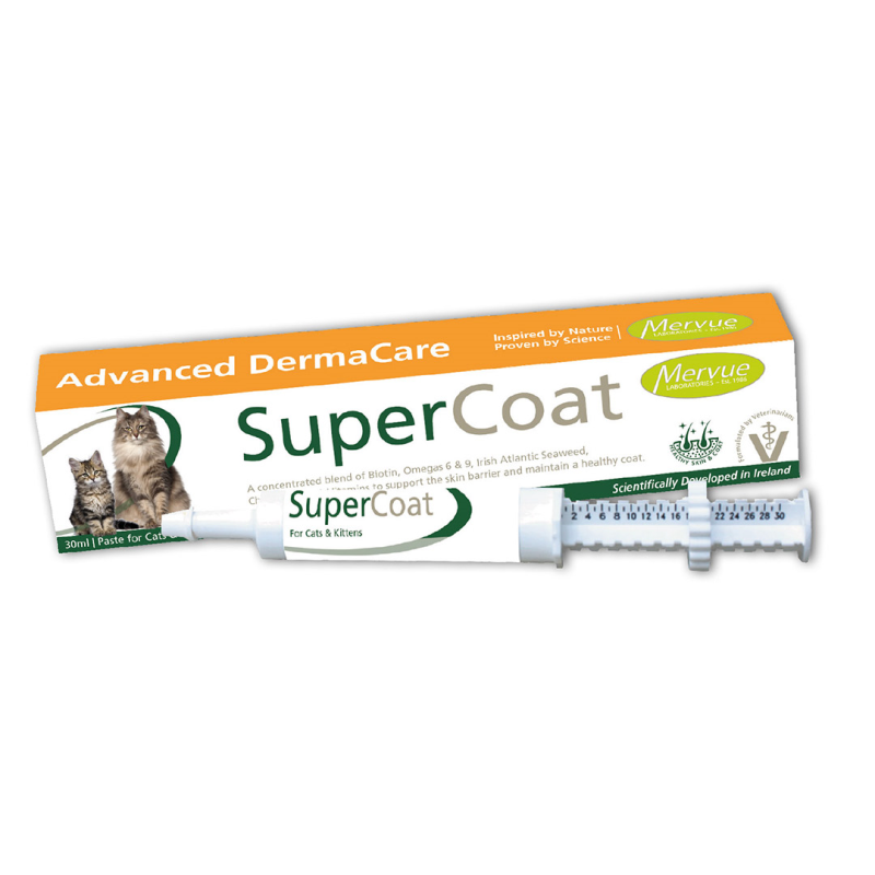 Mervue SuperCoat papildai katėms ir kačiukams, 30 ml