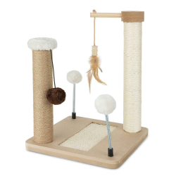 Happet kreminės spalvos draskyklė katėms