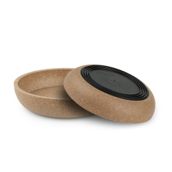 Happet rudas, bambukinis dubenėlis šunims ir katėms, 0,2l