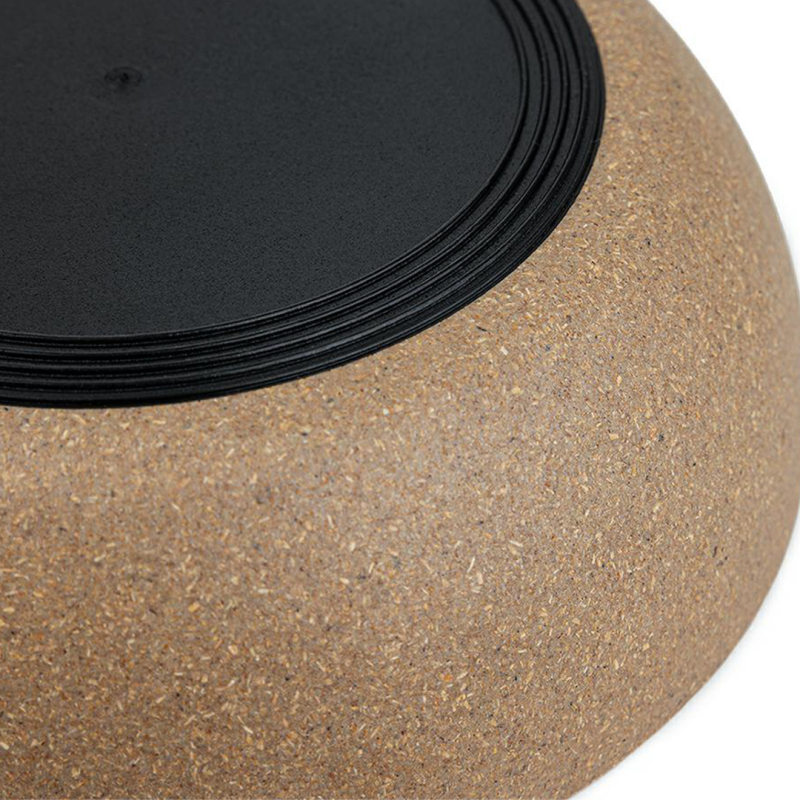 Happet rudas, bambukinis dubenėlis šunims ir katėms, 0,2l