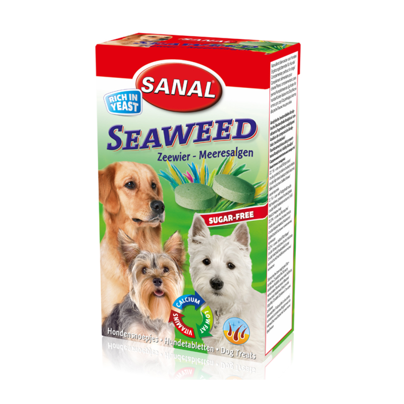 Sanal Seaweed skanėstai šunims, 100 g