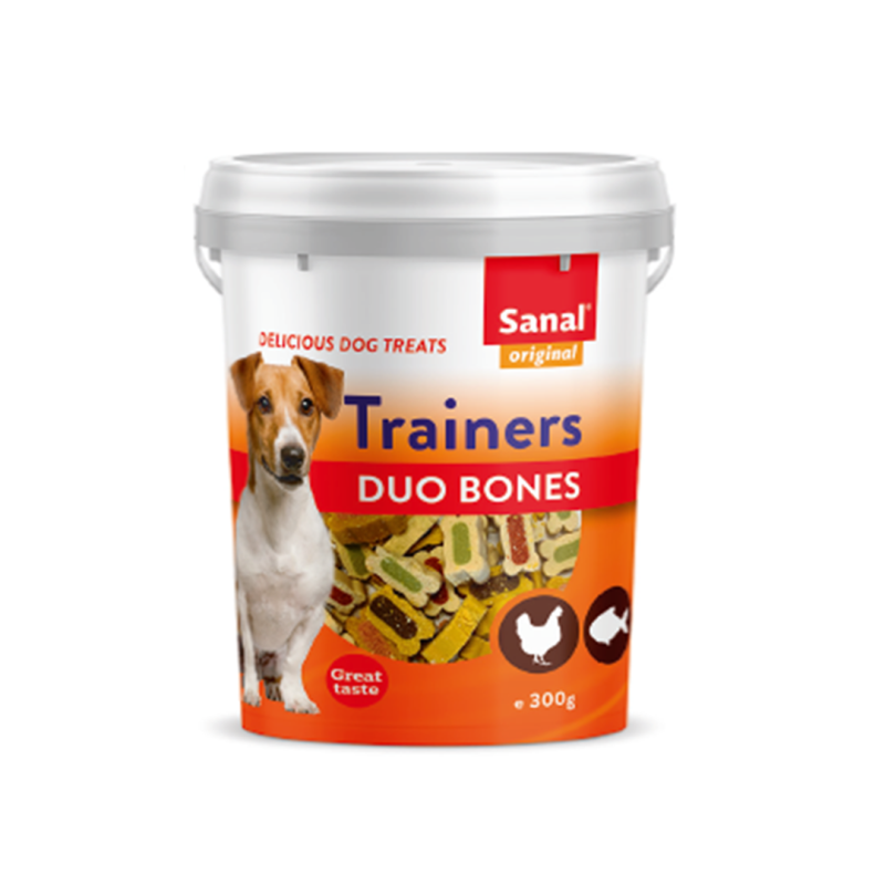 Sanal Trainers Duo Bones skanėstai šunims, 300 g