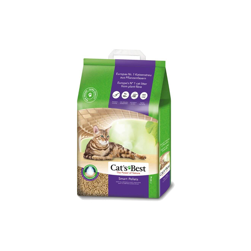 Cat’s Best Smart Pellets kraikas katėms, 20 l