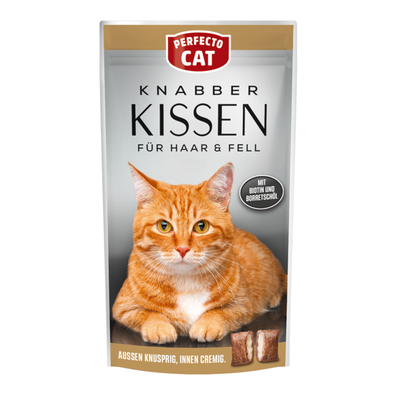 Perfecto Cat Haar&Fell skanėstai katėms, 50 g