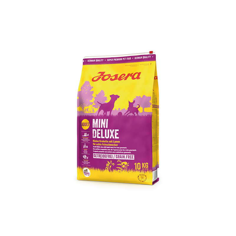 Josera Mini Deluxe begrūdis maistas šunims, 10 kg