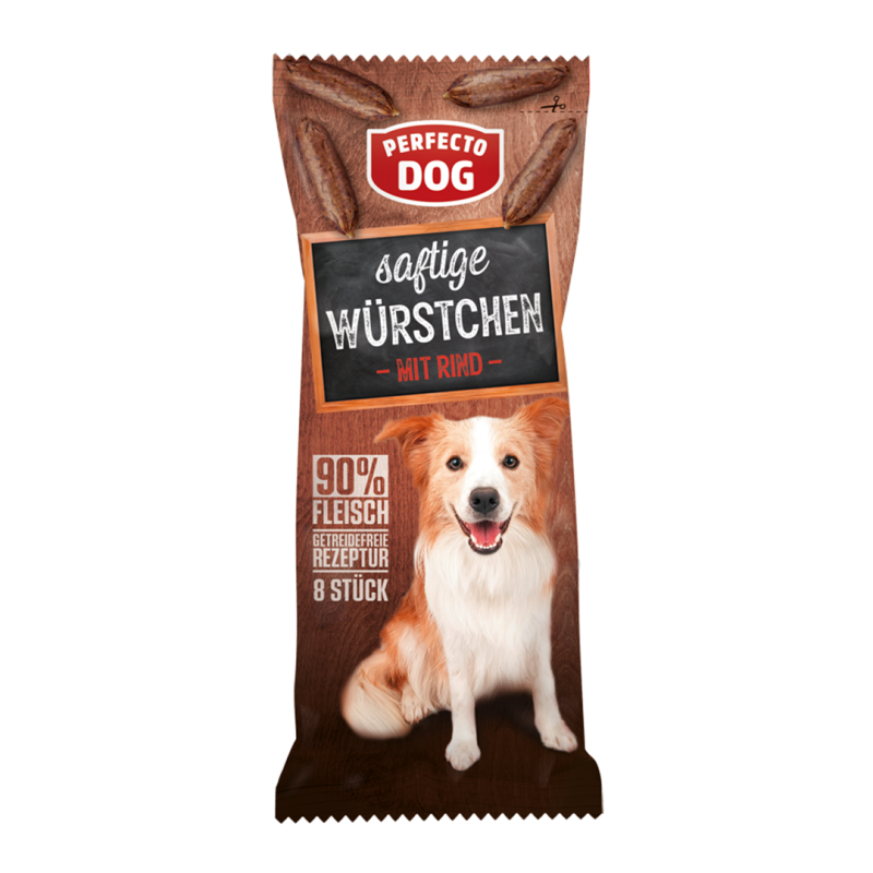 Perfecto Dog jautienos dešrelės šunims, 60 g