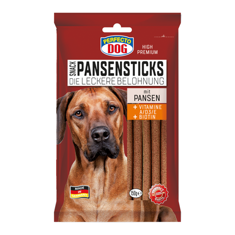 Perfecto prieskrandžių lazdelės šunims, 150 g