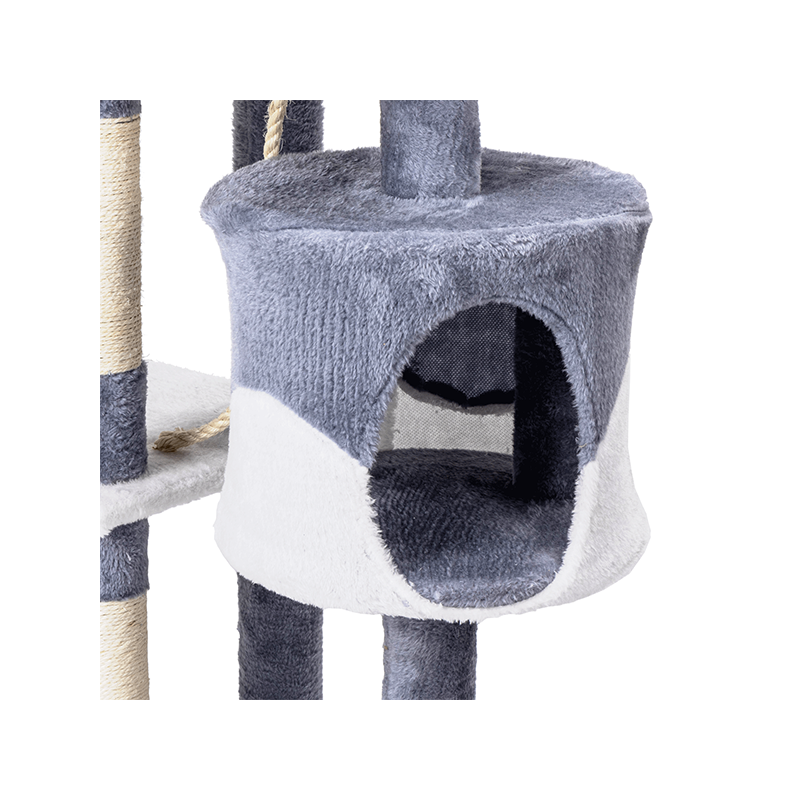 Nobleza pilka draskyklė katėms su gultais