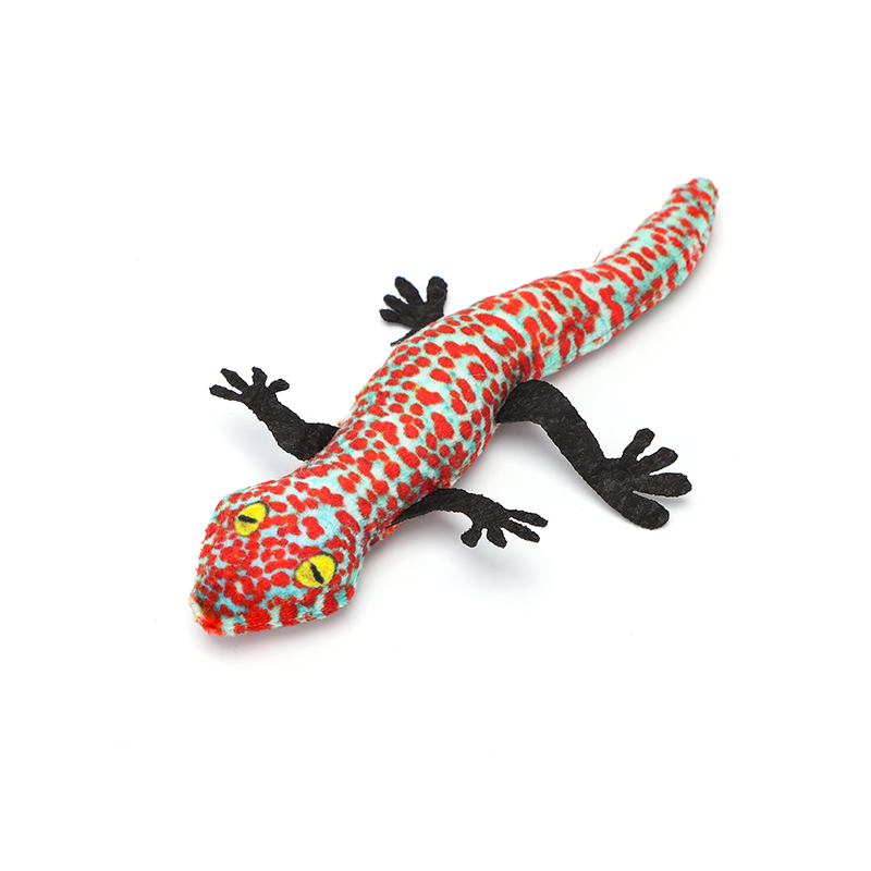 Nobleza driežiukas žaislas su katžole katėms