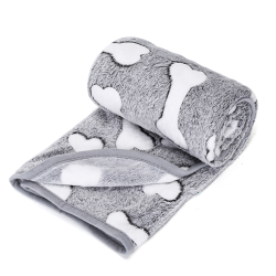 Nobleza antklodė šunims su kauliukais, 80x80 cm