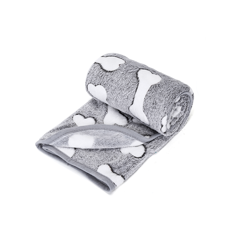 Nobleza antklodė šunims su kauliukais, 80x80 cm