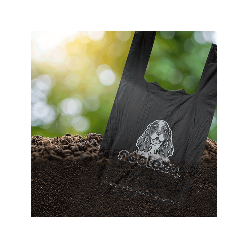 Nobleza Bio biologiškai suyrantys maišeliai šunims, 120 vnt.