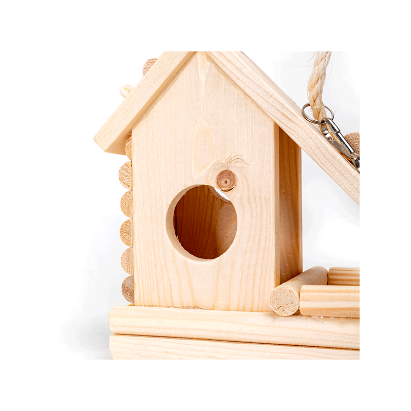 Nobleza medinis namelis papūgoms