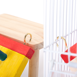 Nobleza medinės kopetėlės paukščiams ir graužikams