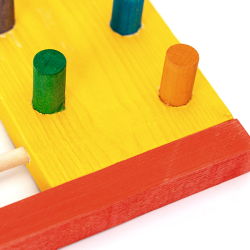 Nobleza medinės kopetėlės paukščiams ir graužikams