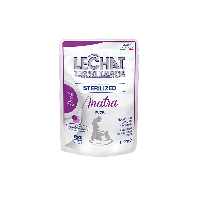 Lechat Exellence antienos konservai sterilizuotoms katėms, 100 g