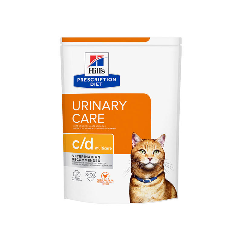 Hill's c/d Urinary Care sausas maistas katėms su vištiena, 1,5 kg