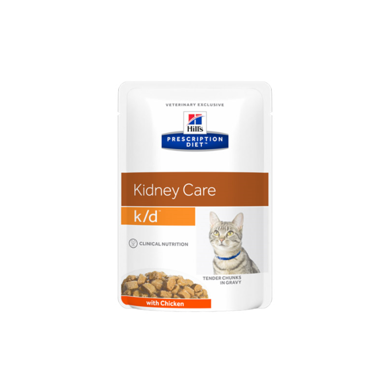 Hill's k/d Kidney Care konservai katėms, 85 g