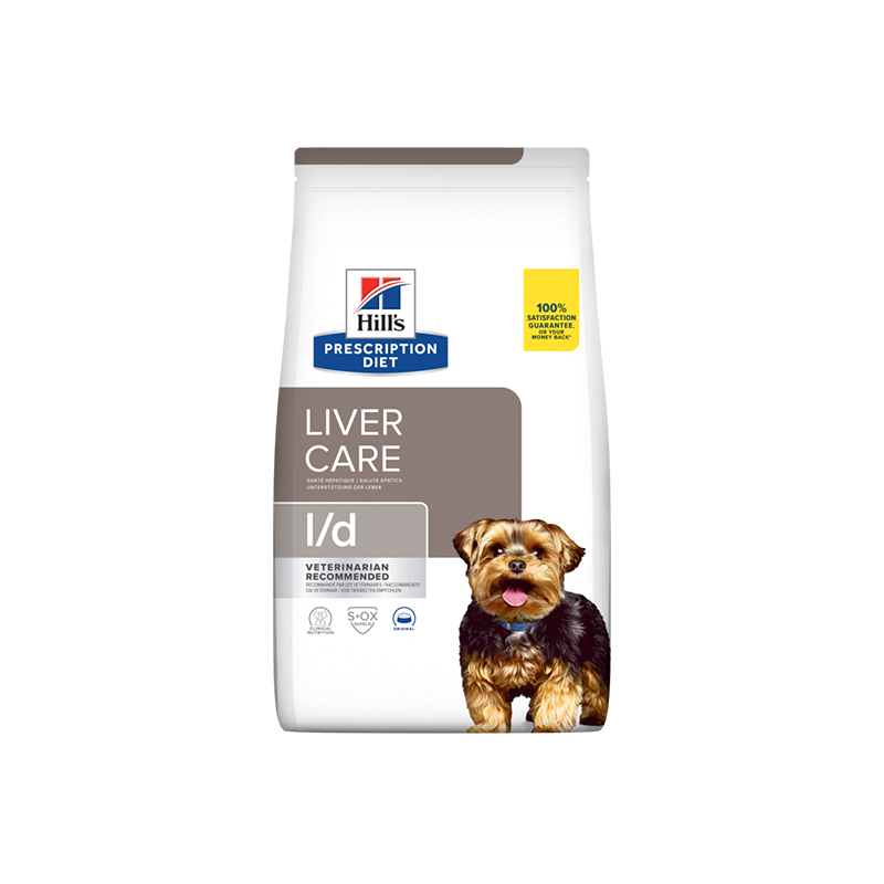 Hill's l/d Liver Care sausas maistas šunims, 10 kg