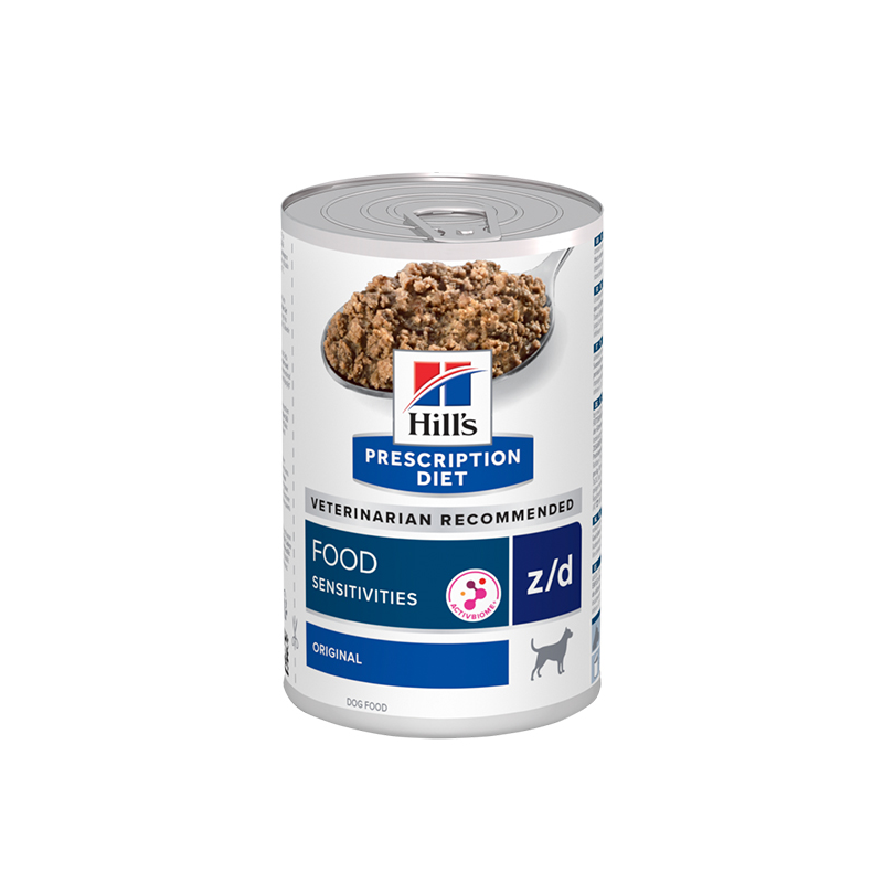 Hill's z/d Food Sensitivities konservai šunims, 370 g