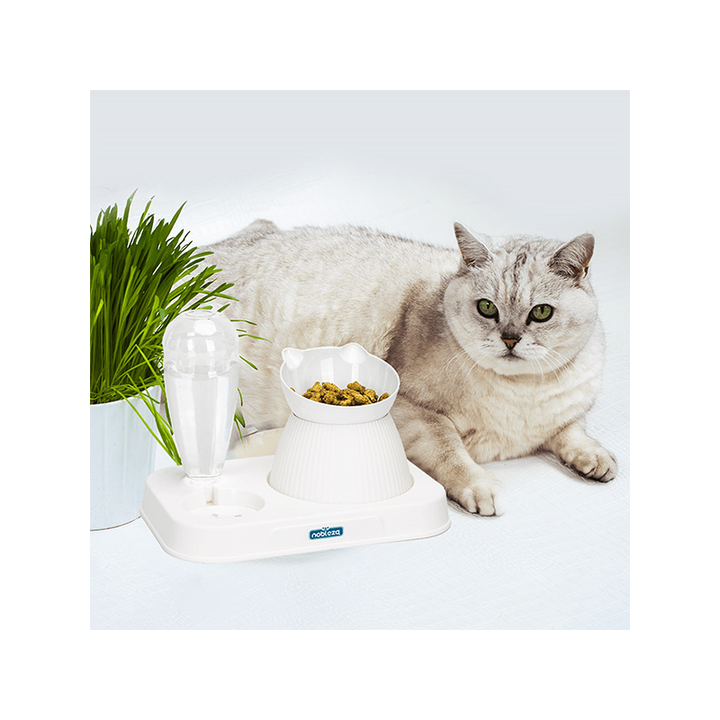 Nobleza 2in1 dubenėlių rinkinys katei, 29x19,6x20,6 cm