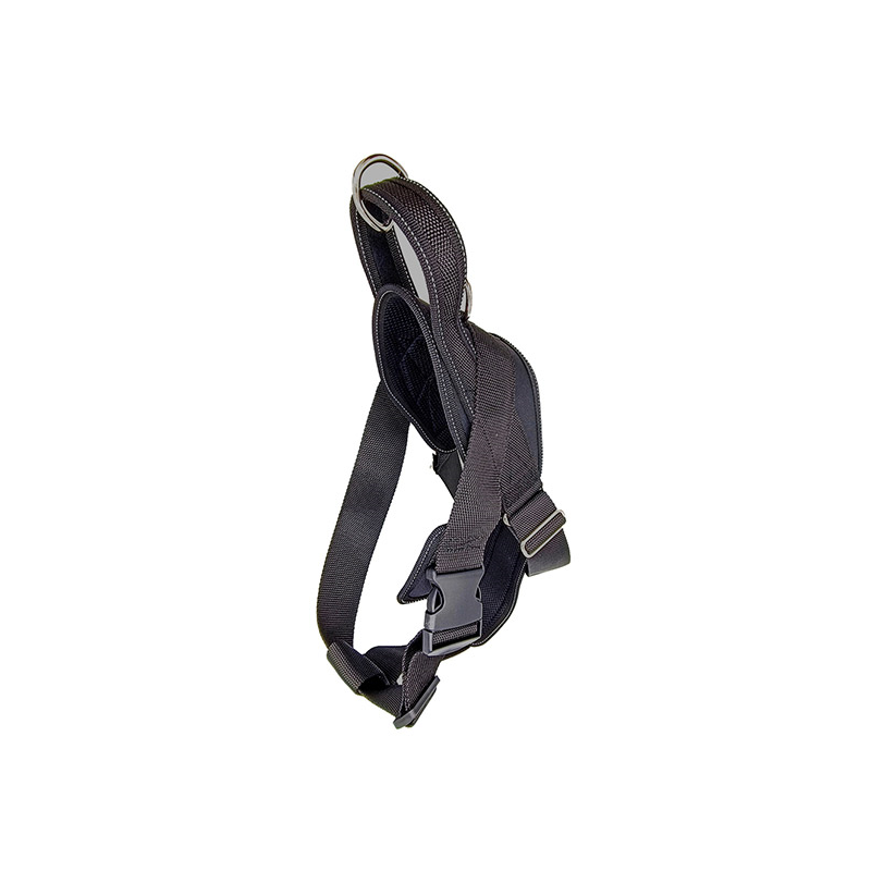 Fleksas juodos petnešos šunims, XXXL, 115 cm