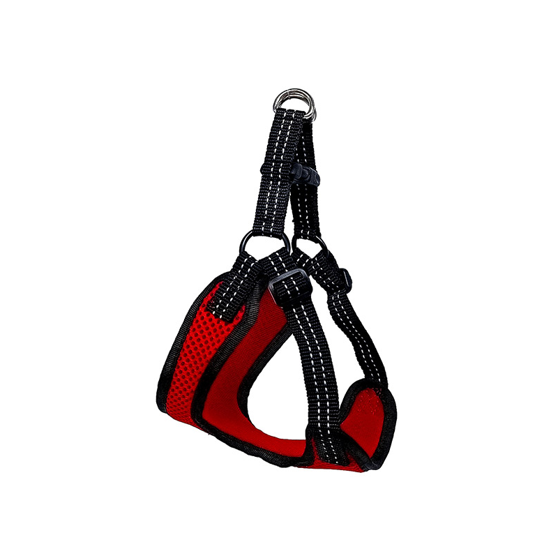 Fleksas raudonos petnešos šunims, S, 40x48 cm