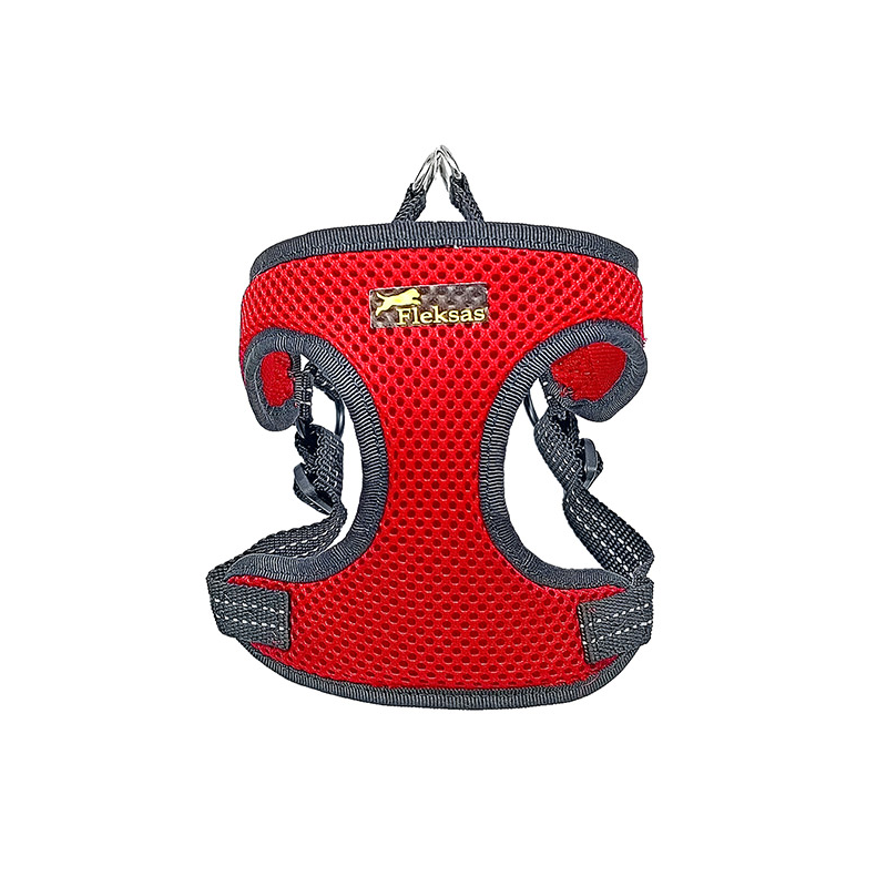 Fleksas raudonos petnešos šunims, S, 40x48 cm