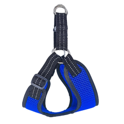 Fleksas mėlynos petnešos šunims, M, 50x60 cm