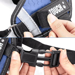 Nobleza „Do not touch“ petnešos šuniui, S, 46–62 cm