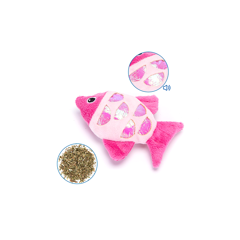 Nobleza žuvis su katžole žaislas katėms