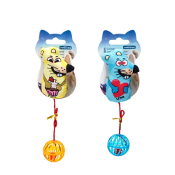 Nobleza pelė ir kamuoliukas su katžole žaislas katėms