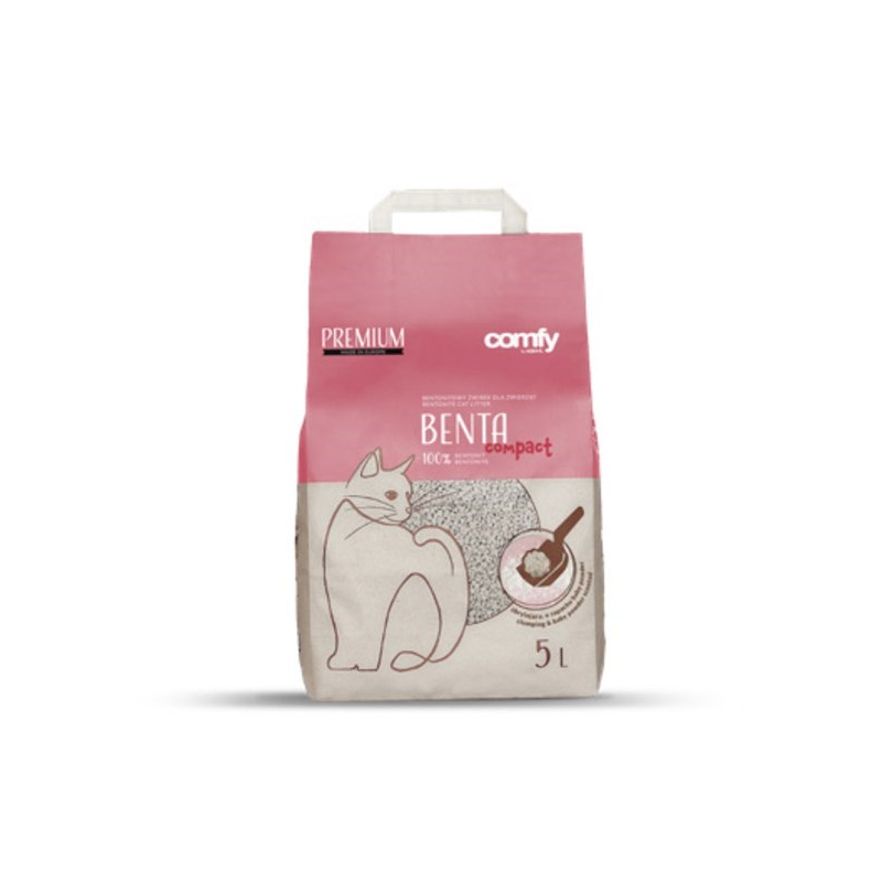Comfy Benta Compact Baby Powder bentonitinis kraikas katėms, 5 l