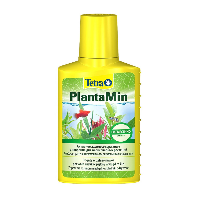 Tetra PlantaMin skystos trąšos akvariumų augalams, 250 ml