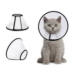 Nobleza plastikinė apykaklė augintiniams 13–15 cm