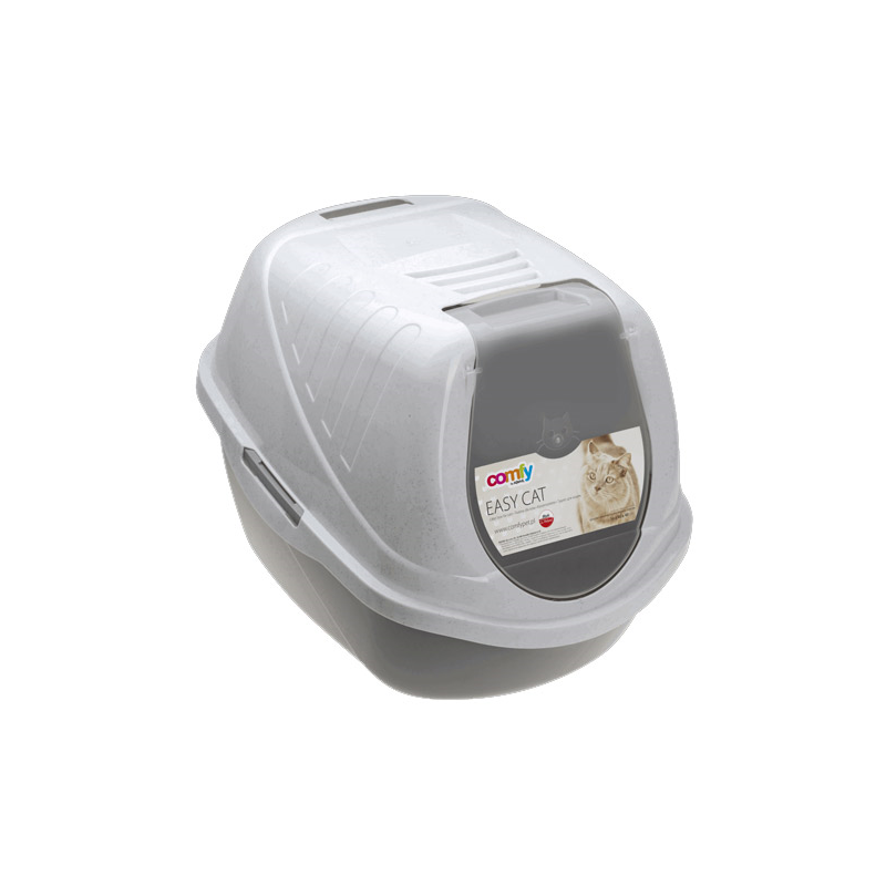 Comfy Easy Cat smėlinis, pilkas tualetas katėms