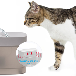 Comfy CatSpring vandens fontanas su judesio detektoriumi katėms ir šunims, 2,5 l