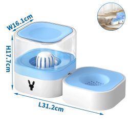 Nobleza automatinis vandens fontanas katėms ir šunims, 1,8 l