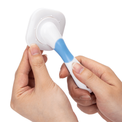 Nobleza šukos su besisukančia galvute augintiniams, 6,5x15 cm