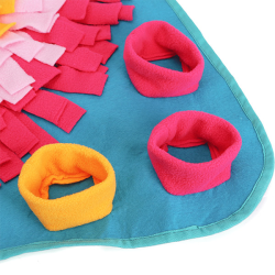 Nobleza sulankstomas galvosūkių kilimėlis augintiniams, 70x70 cm