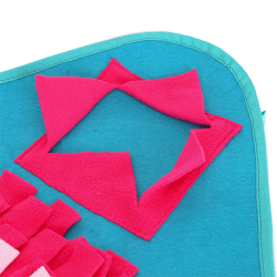 Nobleza sulankstomas galvosūkių kilimėlis augintiniams, 70x70 cm