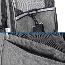 Nobleza kelioninė rankinė šunims ir katėms, 44x25x28 cm